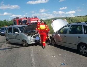Accident rutier în Sibiu