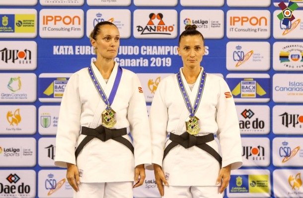 Alina Cheru şi Alina Zaharia AUR la Campionatul European de Kata din Spania