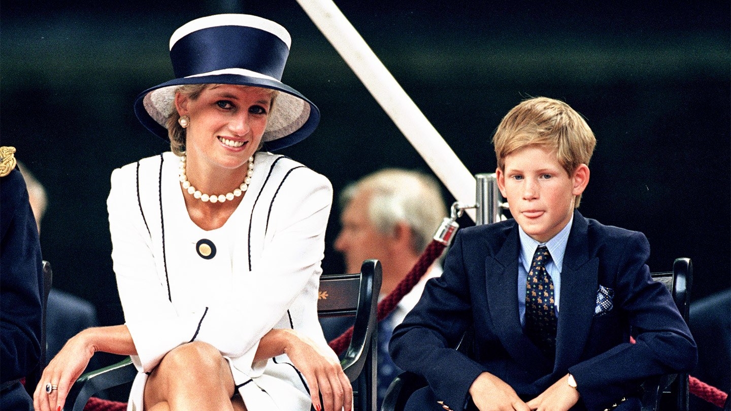 Prințesa Diana și Prințul Harry