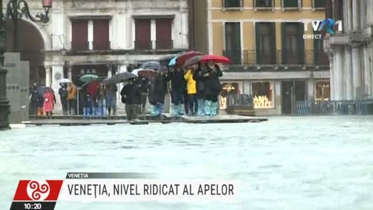 Inundatii la Venetia
