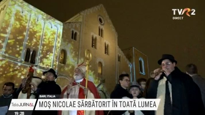 Sfântul Nicolae sărbătorit la Bari