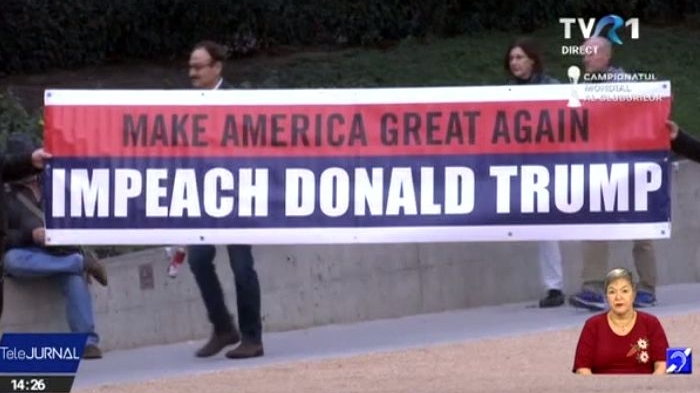 Manifestații pentru destituirea lui Donald Trump