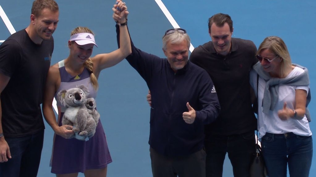 Caroline Wozniacki retragere din tenis alături de familie