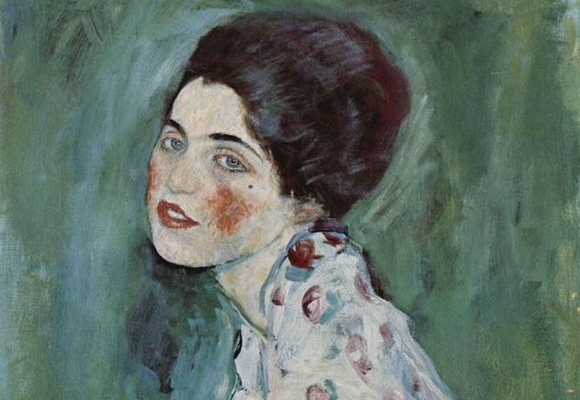 Portret de femeie de Gustav Klimt