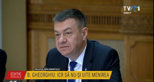 Bogdan Gheorghiu audiat în comisii