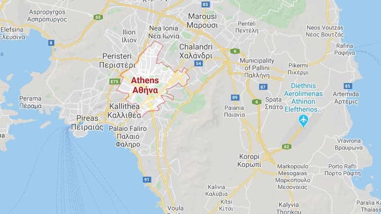 Grecia hartă