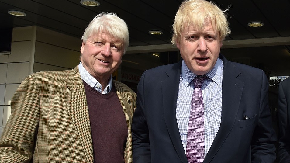 Boris Johnson și tatăl său