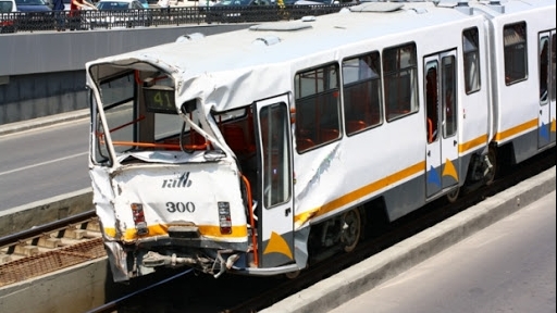 Accident în București circulația tramvaielor restricționată