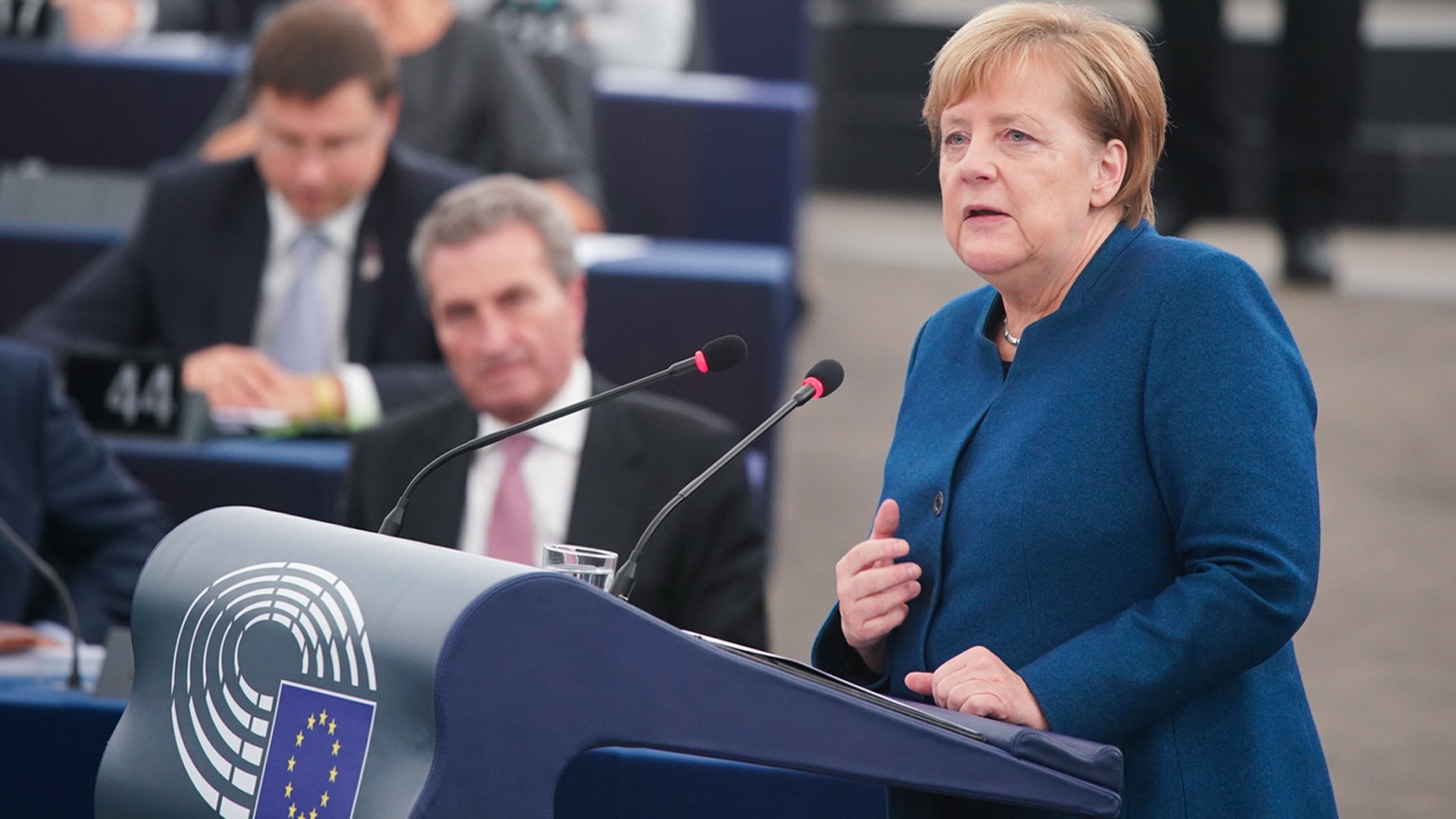Angela Merkel a enumerat prioritățile președinției Germaniei.
