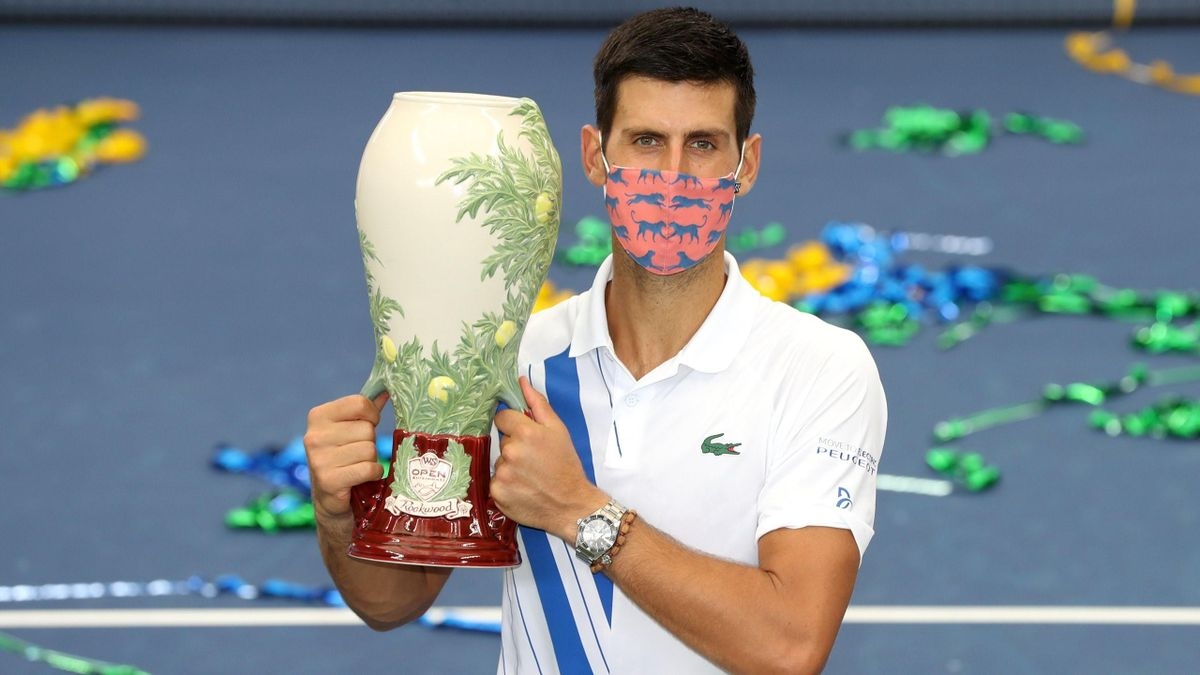 Novak Djokovic Cincinnati 2020