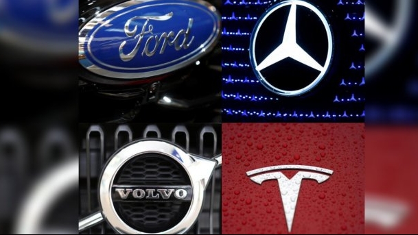 Tesla Volvo Ford și Mercedes Benz