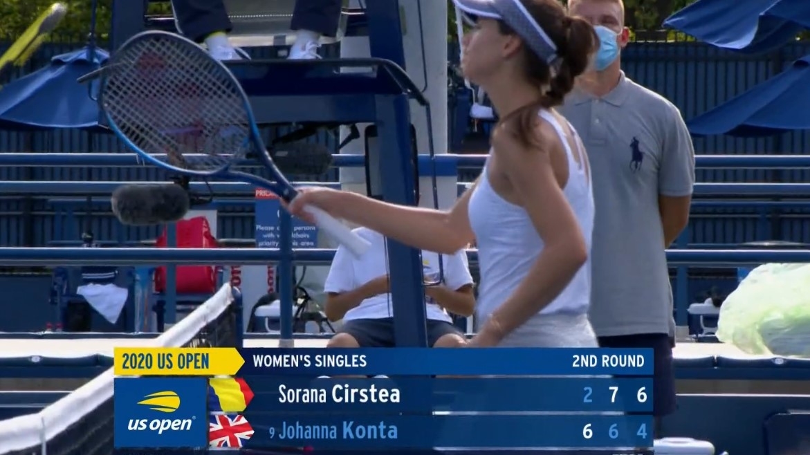 Sorana Cîrstea-Johanna Konta US Open 2020
