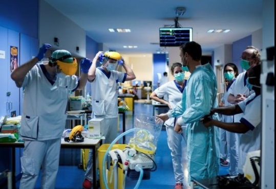 Spitalele din Belgia aproape de capacitatea maximă