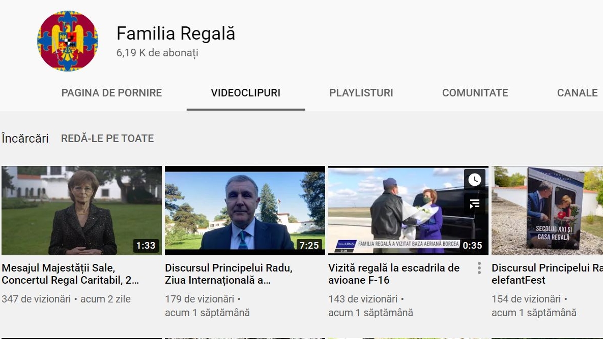 Canal de Youtube Familia Regala