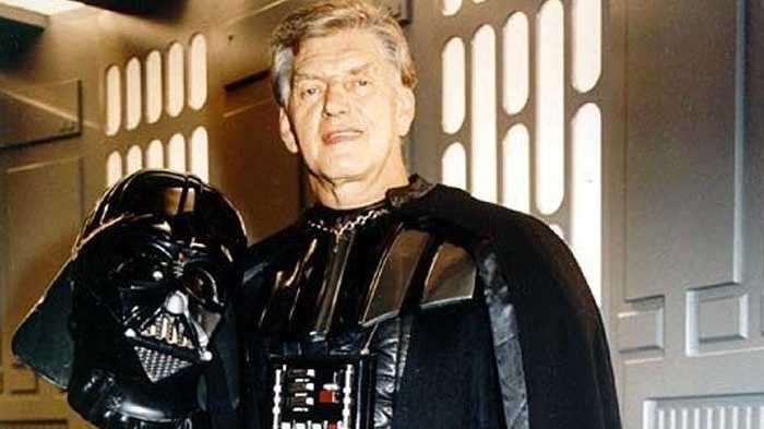 David Prowse în rolul lui Darth Vader