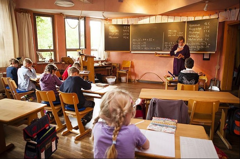 Elevi în clasă Germania