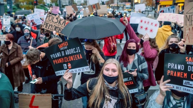 Polonia. Proteste față de legea avortului
