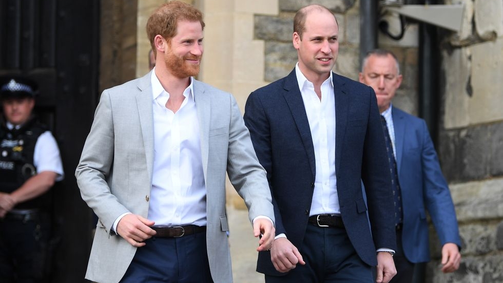 Prințul Harry și prințul William