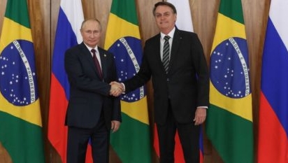 Vladimir Putin și Jair Bolsonaro