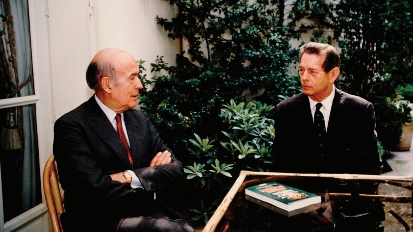 Valéry Giscard d’Estaing și Regele Mihai