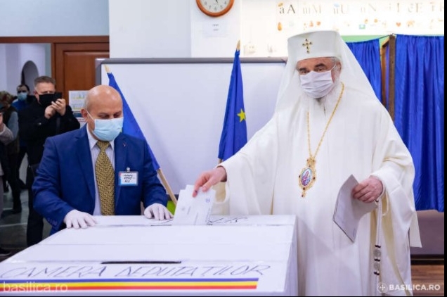 Patriarhul Daniel a votat pentru alegerile parlamentare