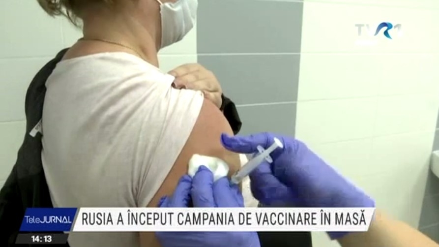 În Rusia a început campania de vaccinare în masă