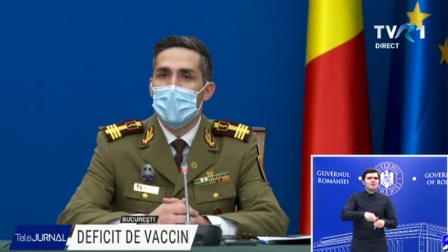 Valeriu Gheorghiță despre deficitul de vaccin