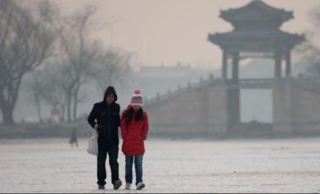 Val de frig la Beijing