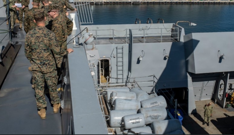 Focar de covid la bordul unei nave militare americane