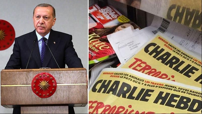 Erdogan scandal cu Charlie Hebdo