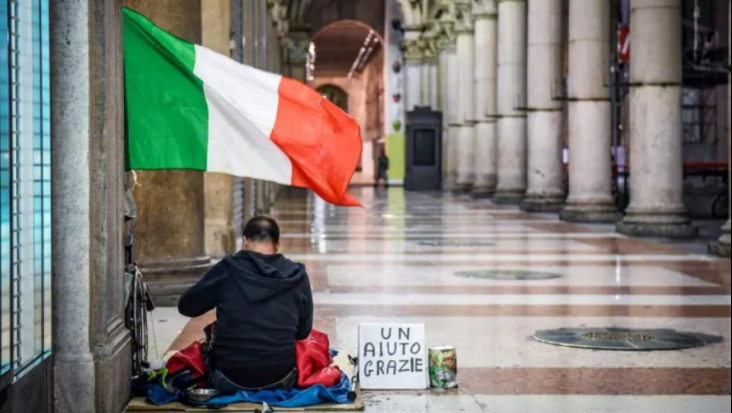 Italia sărăcie