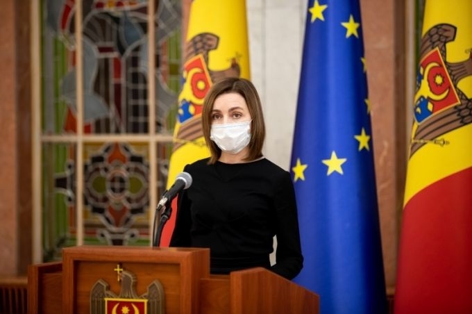 Maia Sandu președintele R. Moldova