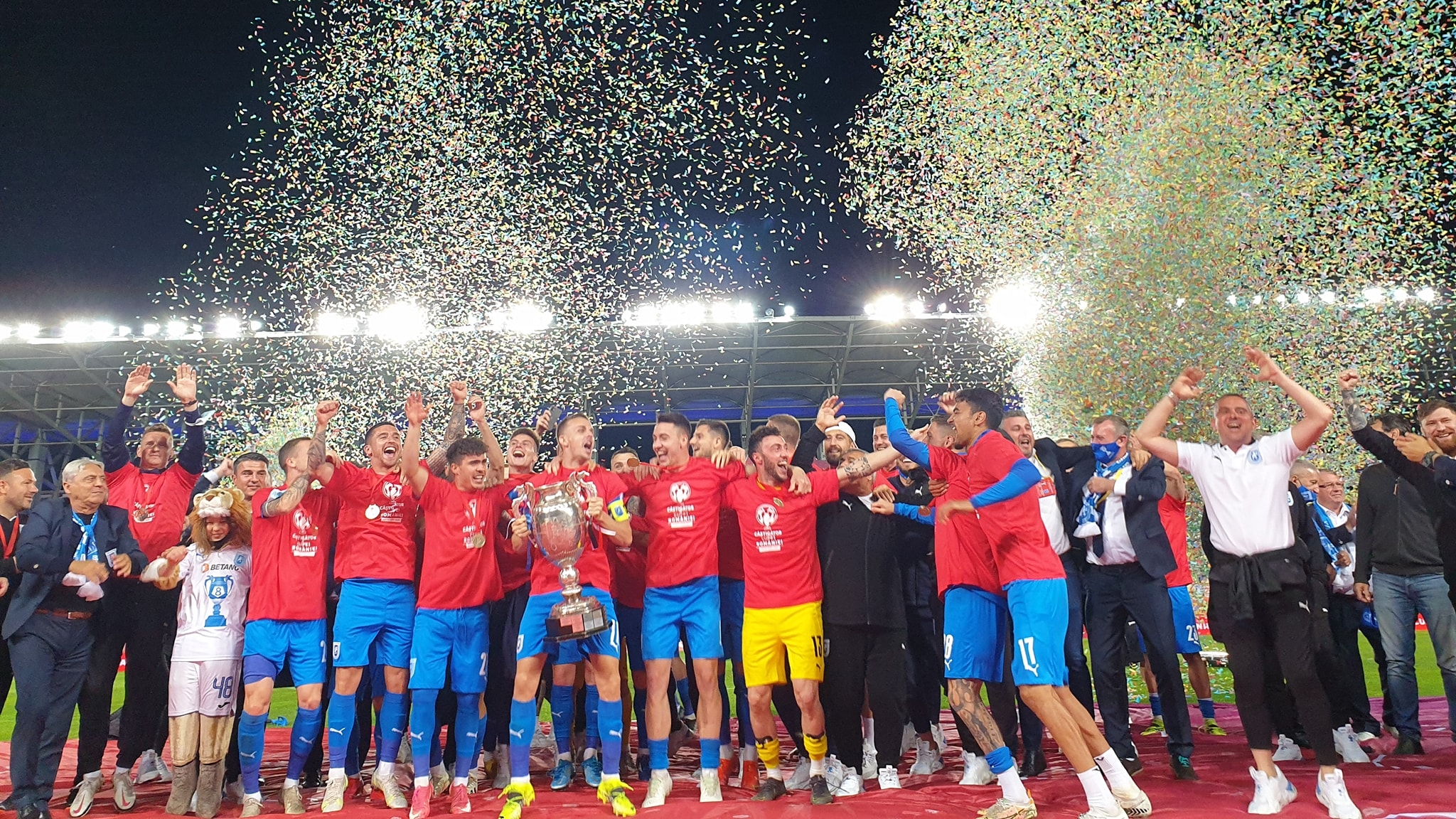 Universitatea Craiova a câştigat Cupa României