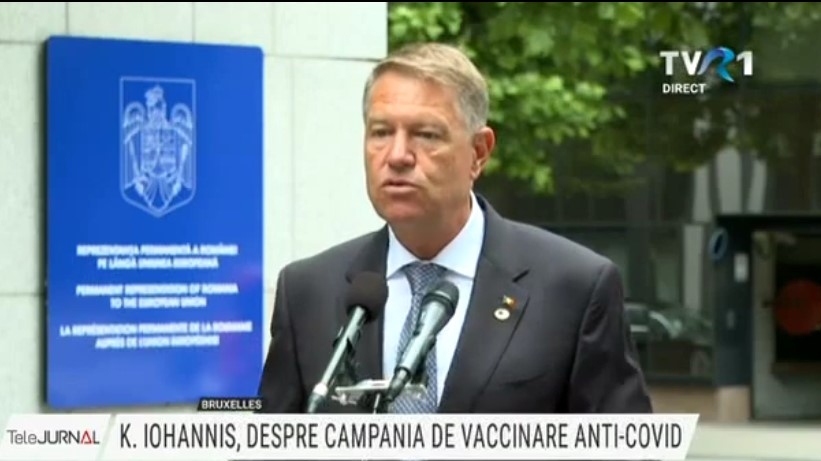 Klaus Iohannis despre vaccinare