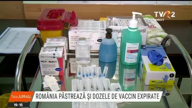 România păstrează și dozele de vaccin expirate
