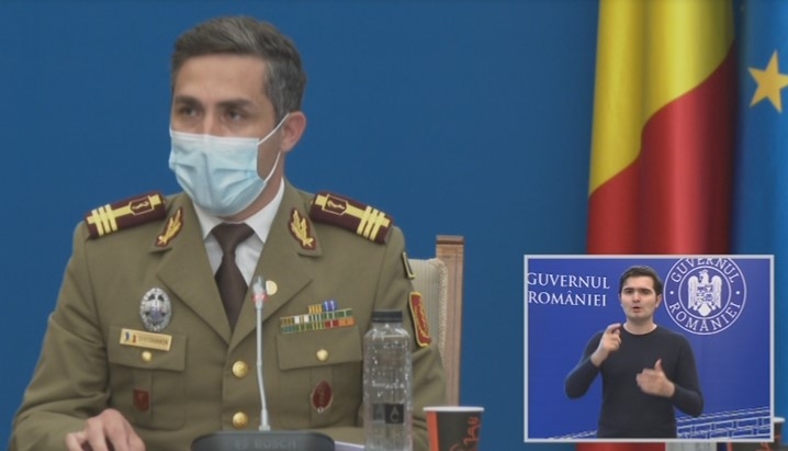 Valeriu Gheorghiță coordonatorul Campaniei de vaccinare