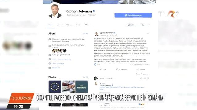 Facebook chemat să îmbunătățească serviciile în România