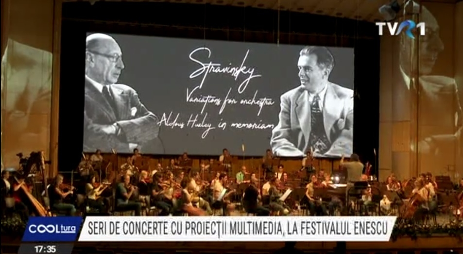 Seri de concerte cu proiecţii multimedia la Festivalul Enescu