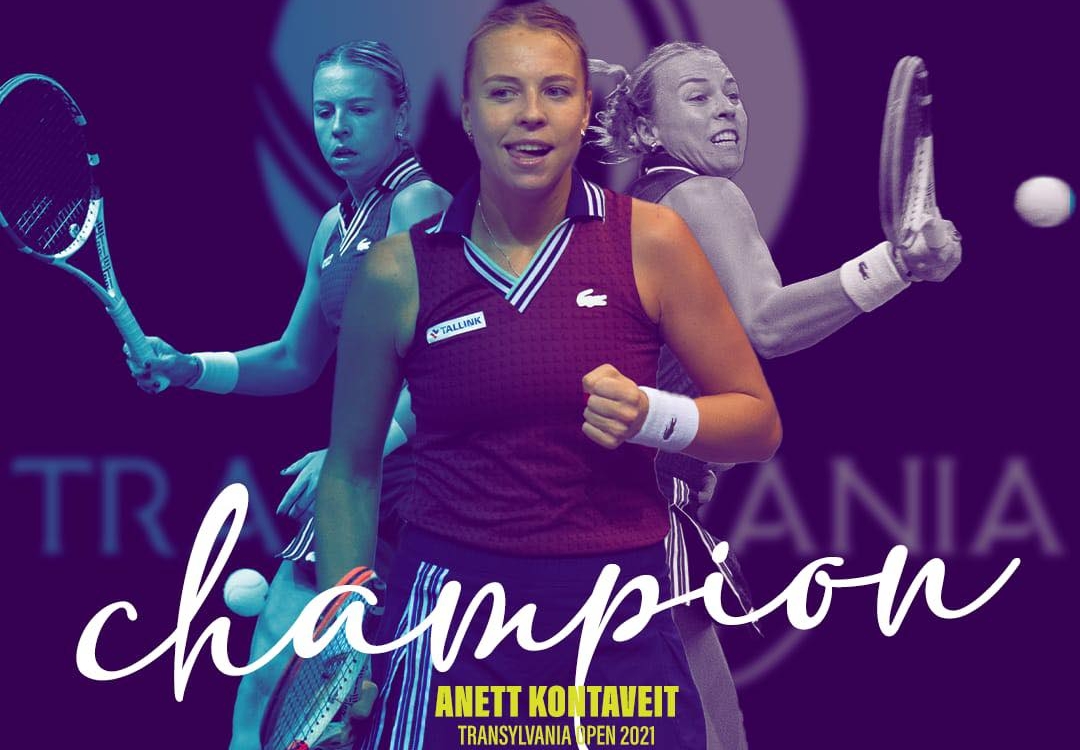 Anett Kontaveit campioană la Transylvania Open 2021