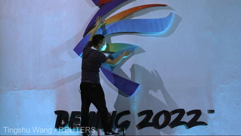 Flacăra olimpică pentru Jocurile de iarnă de la Beijing