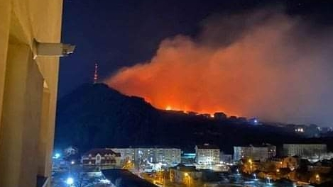 Incendiu la Piatra Neamț
