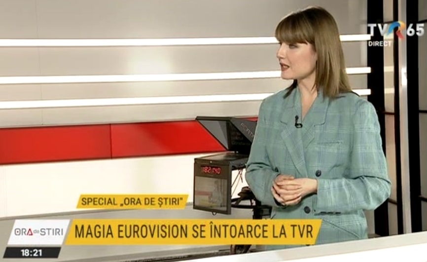 Alexandra Ungureanu membră în juriul Selecţiei Naţionale Eurovision la Ora de Știri