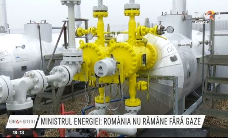Ministrul Energiei spune că România nu rămâne fără gaze