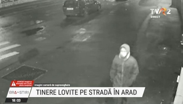 Atac în plină stradă în Arad