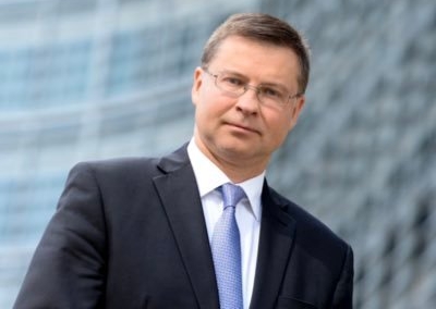 Vicepreședintele executiv al Comisiei Europene Valdis Dombrovskis