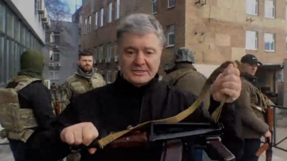 Petro Poroșenko pe străzile Kievului
