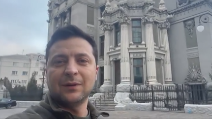 Volodimir Zelenski refuză să părăsească Kievul