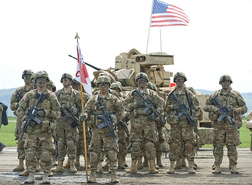 Soldați americani. Armata SUA