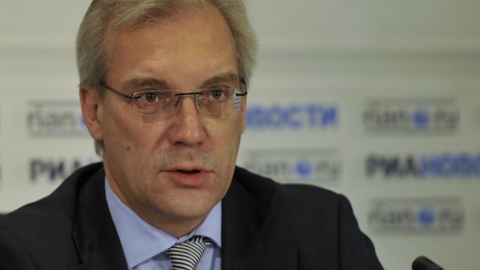 Adjunctul ministrului de Externe rus Alexander Grushko