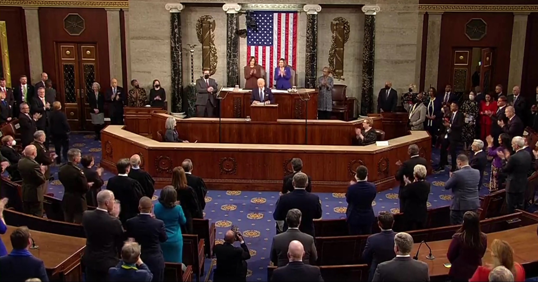 Președintele SUA Joe Biden în Congres